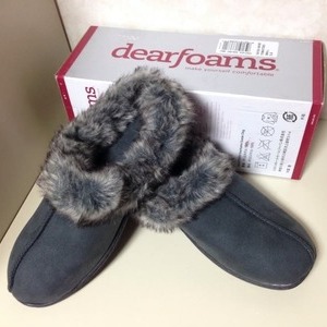 DEARFOAMS Suede Clog スエードクロッグ