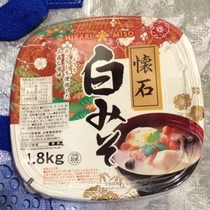 ひかり味噌 懐石白みそ 1.8kg