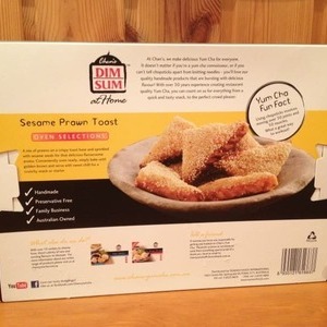 J.S. Chen's Dimsum 胡麻海老トースト Sesame Prawn Toast 24ct