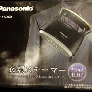 PANASONIC 衣類スチーマー NI-FS360-K