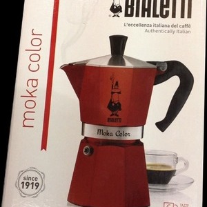 BIALETTI ビアレッティ モカ コーヒーメーカー 6カップ用 moca color