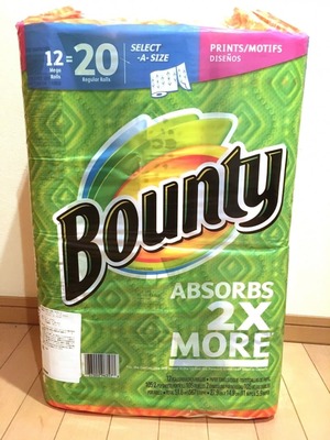 (名無し)さん[464]が投稿したBOUNTY バウンティー ペーパータオル（無地/プリント）の写真