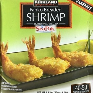 カークランドシグネチャー エビフライ Panko Breaded SHRIMP