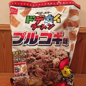 おやつカンパニー ベビースター ドデカイラーメン プルコギ味