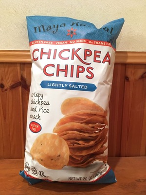 Maya Kaimal Chickpea Chips（ひよこ豆チップス 薄塩味）