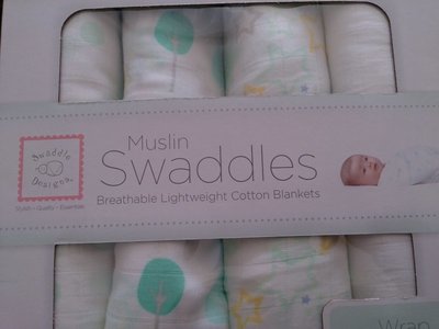 ( ∩´∀｀)∩さん[5]が投稿したSWADDLE DESIGNS おくるみセット 4枚組の写真