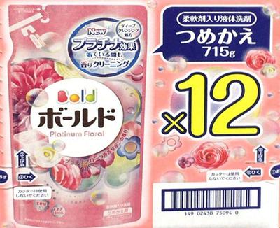 P&G ボールド プラチナフローラル&サボンの香り 柔軟剤入り洗濯洗剤