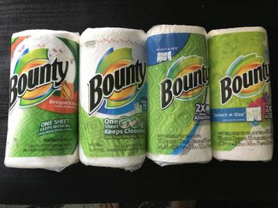 ひとまさん[481]が投稿したBOUNTY バウンティー ペーパータオル（無地/プリント）の写真