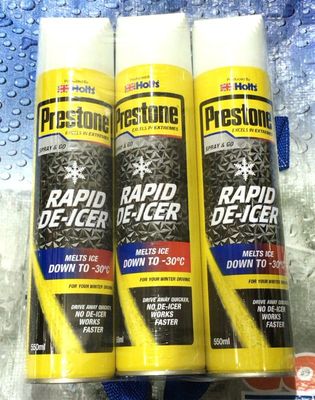 Holts PRESTONE RAPID DE-ICER 解氷スプレー