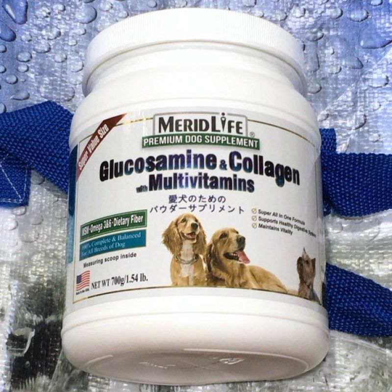 Merid Life 犬用グルコサミン コラーゲン マルチビタミン入りのクチコミ コストコで在庫番
