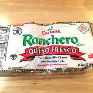 Ranchero Queso Fresco 低脂肪乳チーズ