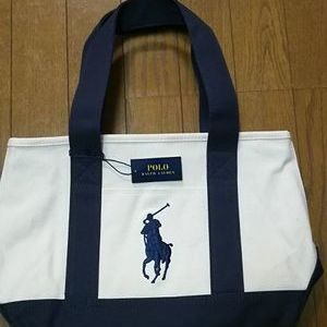 POLO RALPH LAUREN スクールトートバッグミディアム