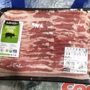 カークランド カナダ産 オーガニック ポーク バラ焼肉