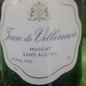 ジャン ドゥ ヴィルヌーヴ ノンアルコール スパークリングワイン (ミュスカ)
