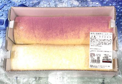 (名無し)さん[2]が投稿したカークランド 紫芋と安納芋ロールケーキの写真