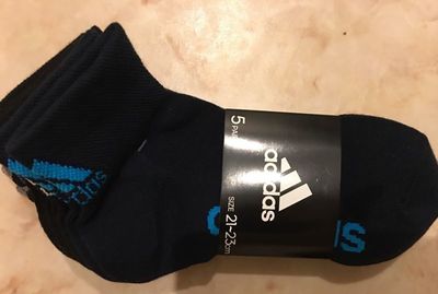 adidas ボーイズ ソックス 5P