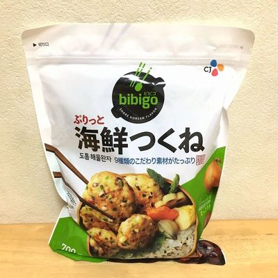 CJ bibigo ビビゴ ぶりっと海鮮つくね 9種類のこだわり素材がたっぷり