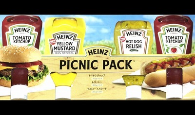 ハインツ ピクニックパック HEINZ PICNIC PACK 4P