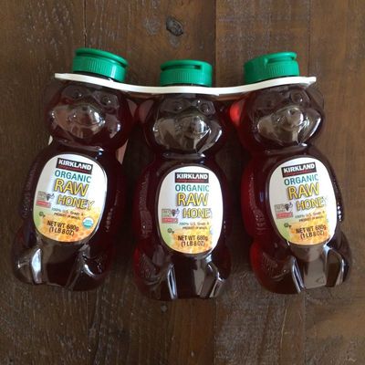 カークランド オーガニック 生ハチミツ ベアージャグ ORGANIC RAW HONEY BEAR 