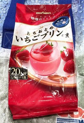 ポッカサッポロ とちおとめいちごプリンの素