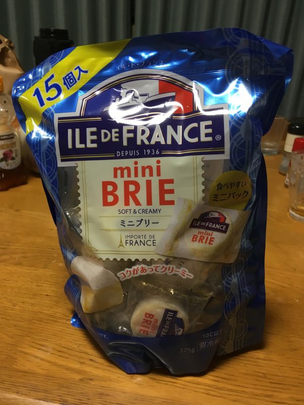 ILE DE FRANCE ミニブリーチーズの最新価格や割引(口コミ):コストコで在庫番