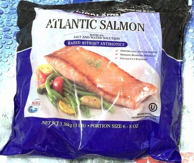 KS  ATLANTIC  SALMON (カークランド 冷凍アトランティック サーモン)