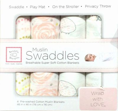 SWADDLE DESIGNS おくるみセット 4枚組