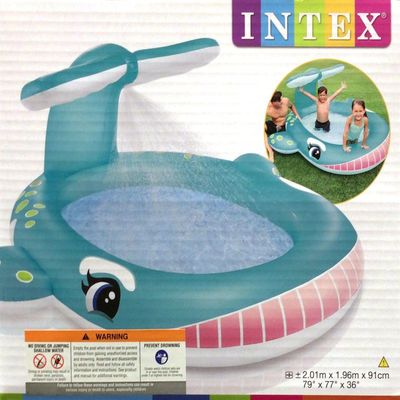 INTEX ホエールスプレープール