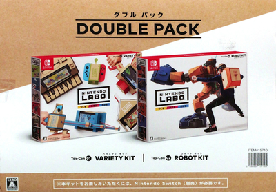 NINTENDO LABO ダブルパック（バラエティキット＆ロボットキット）