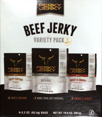 PERKY JERKY ビーフジャーキー バラエティパック