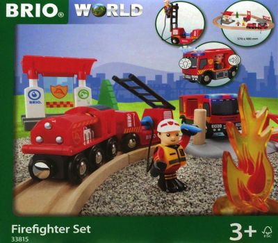 BRIO WORLD ファイヤーレスキューセット 33817