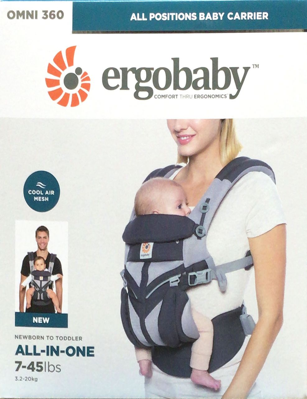 Ergobaby エルゴベビー ベビーキャリア オリジナル アダプト オムニ360のクチコミ コストコで在庫番