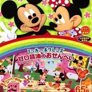 金吾堂製菓 ミッキー&フレンズ 甘口醤油のせんべい
