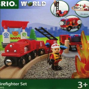 BRIO WORLD ファイヤーレスキューセット 33817