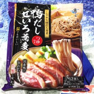 はくばく 霧しな 鴨だしせいろ蕎麦