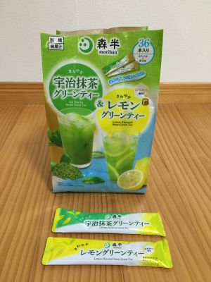 森半 宇治抹茶グリーンティ＆レモングリーンティ