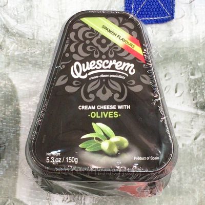 QUESCREM ケスクリーム クラッシュオリーブ入り クリームチーズ