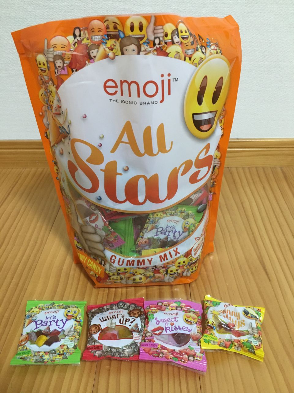 絵文字グミ Emoji All Stars Gummy Mixのクチコミ コストコで在庫番