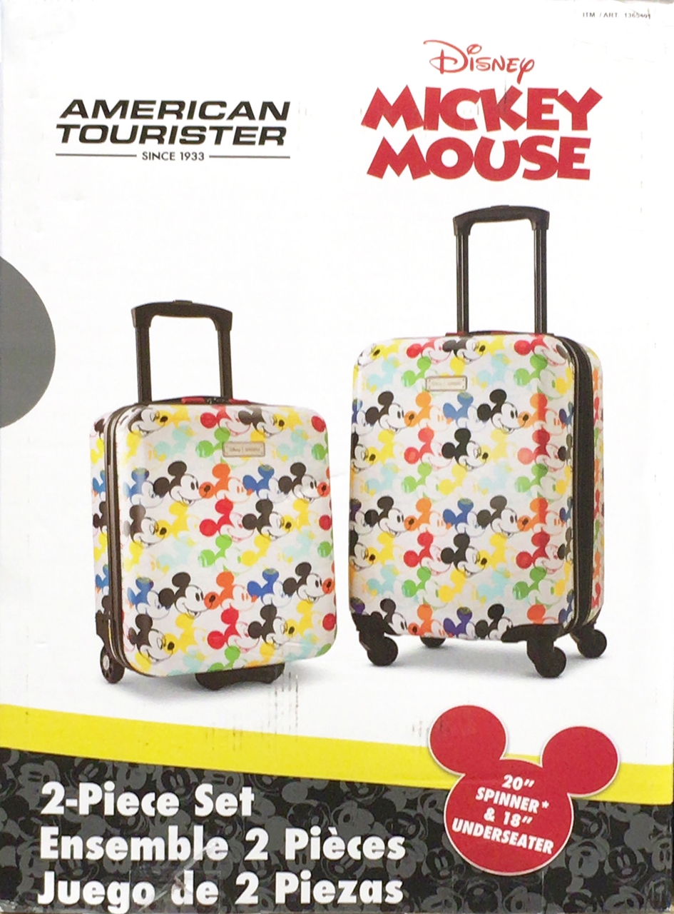 アメリカンツーリスター ディズニースーツケース 2PCのクチコミ:コストコで在庫番