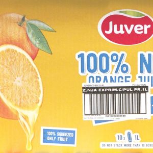 JUVER ジュベル 100%ストレートオレンジジュース
