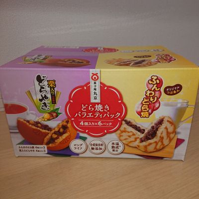 菓子庵 丸京 どら焼きバラエティパック 4個入り×6パック