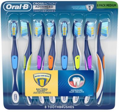 ORAL-B クロスアクション 歯ブラシ 8本セット