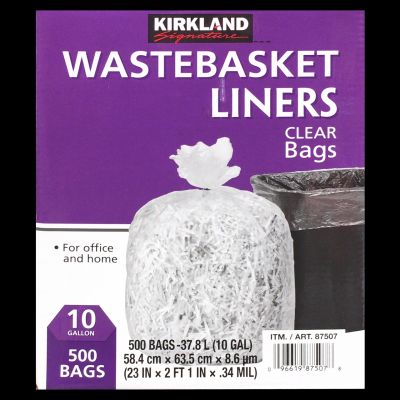 カークランド ゴミ袋 Office&home Wastebasket liners 10gallon