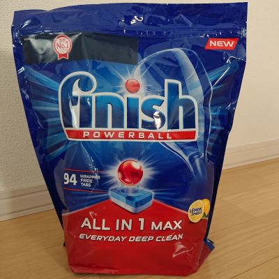 フィニッシュ パワーボール オールインワンMAX タブレット94個入 食器洗浄器用洗剤