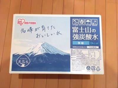 (名無し)さん[1]が投稿したアイリスオーヤマ 富士山の強炭酸水 無糖の写真