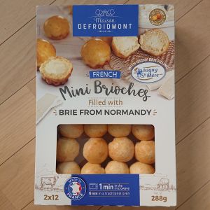 Isigny イズニー MINI BRIOCHES  W/BRIE  (ミニブリオッシュ)