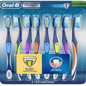 ORAL-B クロスアクション 歯ブラシ 8本セット