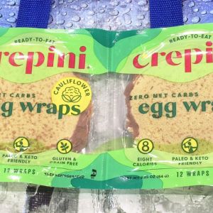 crepini 平飼い卵とカリフラワーパウダーのクレープ（小麦粉不使用）