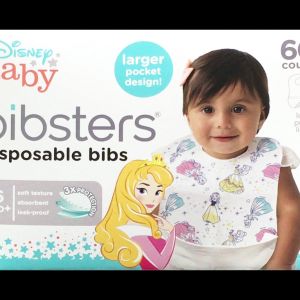 Bibsters Disposable Bibs セサミストリート ビブスター 紙スタイ よだれかけ 60枚