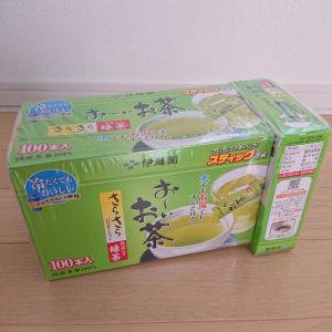 伊藤園 お～いお茶 さらさら抹茶入り緑茶スティック 100本